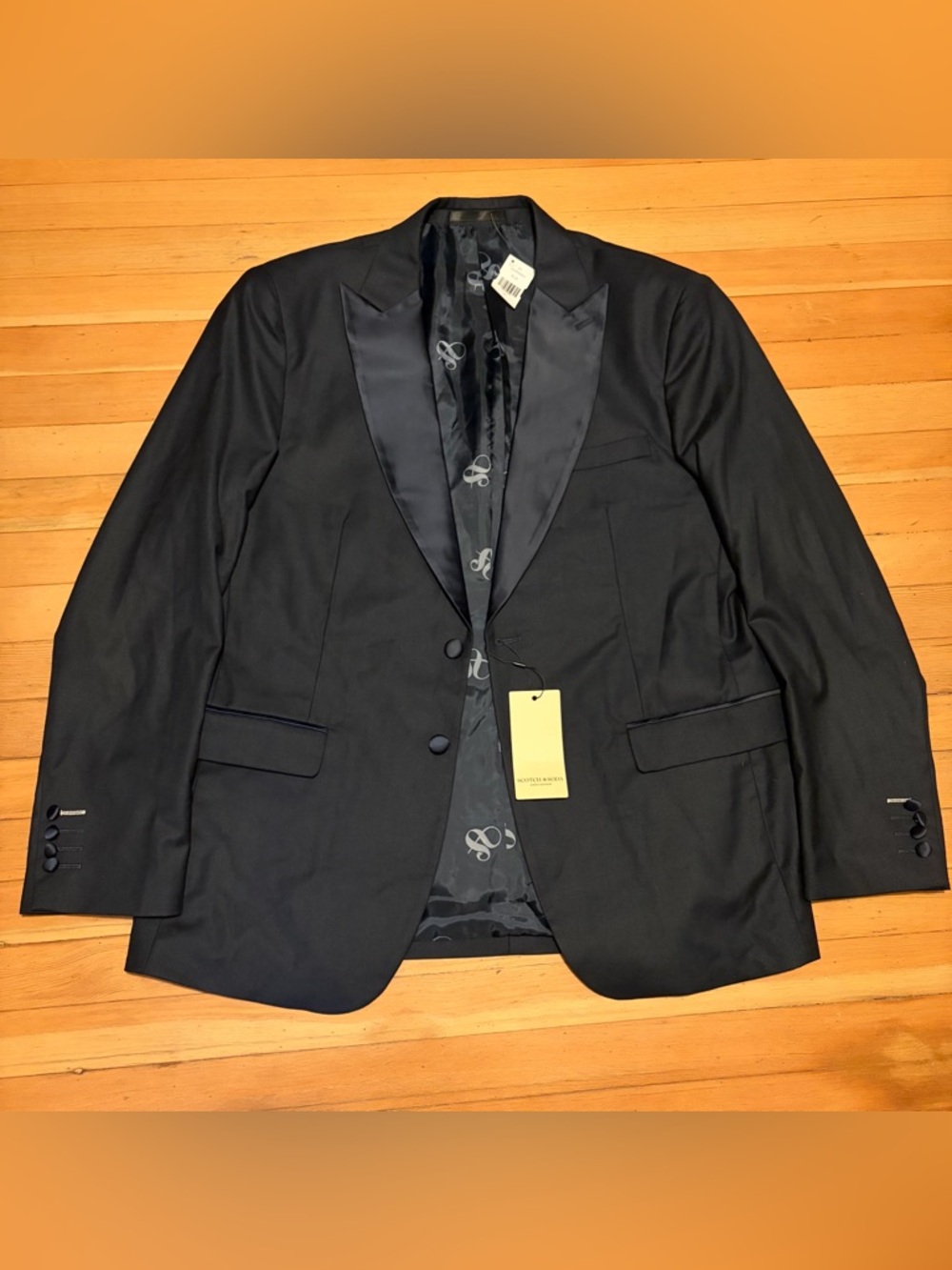 NEW Scotch & Soda tuxedo jacket